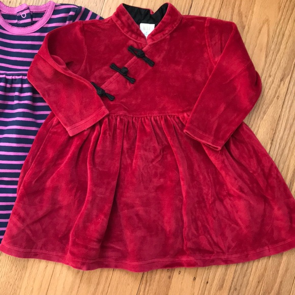 3 long sleeves thick winter dresses lot - Picture 2 of 4